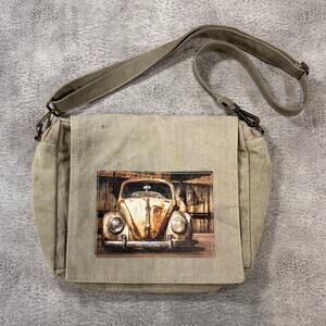Canvas Vintage Volkswagen Beetle Messenger Bag